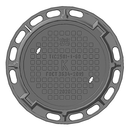 Люк тяжелый Т(С250)-К-1-60 (850х100) ММЗ
